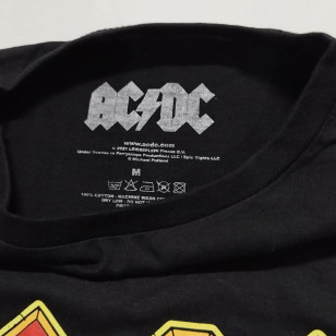 AC/DC - Back in Black Tour 1980 Official T Shirt ( Men M, L ) ***READY TO SHIP from Hong Kong***